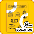 NCERT Math Solution Class 8th (offline) icône