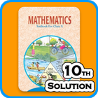 NCERT Math Solution Class 10th (offline) icône