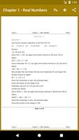 NCERT Math Solution Class 10th (offline) capture d'écran 2
