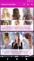 Women's Hair Style Latest | Cute girl Hair Style poster