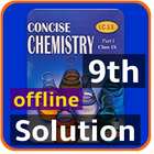 ICSE Class 9 Chemistry Solution Selina Publisher icône