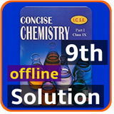 ICSE Class 9 Chemistry Solution Selina Publisher icône