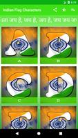 Indian Flag Character(Offline) Affiche