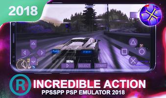 Pro PPSSPP 2018 | New PSP EMULATOR โปสเตอร์