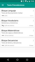 Psicotécnicos. Tests screenshot 1