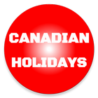 Canadian Holidays 2016 icône