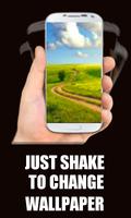 Shake To Change Wallpaper HD Plakat