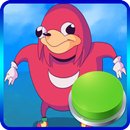 Uganda Knuckles Pinback Button-APK