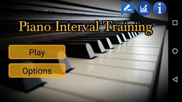 Formation d'intervalle pour piano Affiche