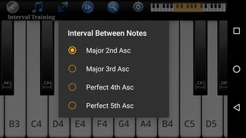 Formation d'intervalle pour piano capture d'écran 1
