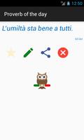 1 Schermata Italian Proverbs