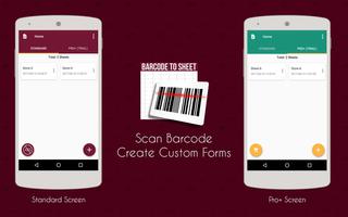 پوستر Barcode to Sheet