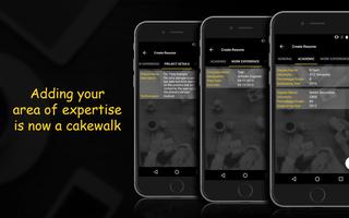 برنامه‌نما Resume Builder عکس از صفحه