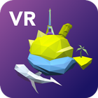 VR Video World - Oculus Available simgesi