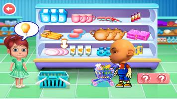 New! Upin Supermarket Ipin captura de pantalla 1