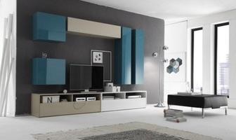 Shelves Tv Design Style Idea New screenshot 1