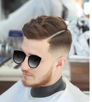 Style de cheveux cool pour les hommes Affiche