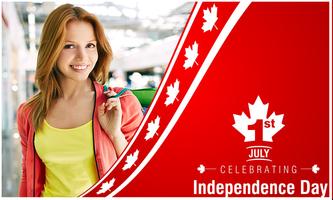Canada Day Frames پوسٹر