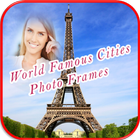 Famous Cities Photo Frames آئیکن