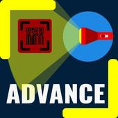 🔎 Advance 2018 Barcode &amp; Qr code scanner (Flash) icon