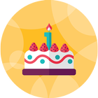 Birthday Wishes Card icône