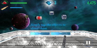Objects Shooter in Space 3D اسکرین شاٹ 1