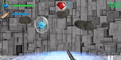 Poster Stones Firing 3D: Rock Shooter