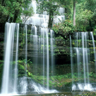 Waterfall 3D HD Wallpaper ikona