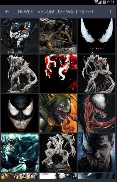 Android向けのvenom 18 Live Wallpaper Apkをダウンロードしましょう