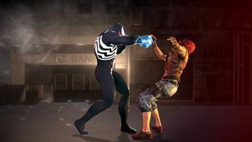 Venom Superhero Spider Grand City Infinity Battle poster