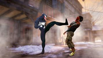 Superhéros Venom Spider Grand City Infinity Battle capture d'écran 3