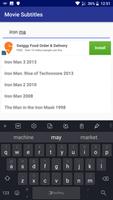 Movie Subtitle app - Subtitles downloader স্ক্রিনশট 1
