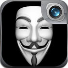 Anonymous Mask Photo Maker Cam アイコン