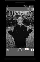 Anonymous Maske Foto machen Plakat