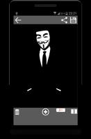Máscara Anonymous Photo Editor imagem de tela 1