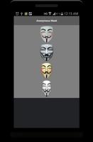 Anonymous Mask Photo Maker Cam syot layar 2