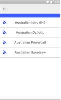 Oz lotto australia - Results capture d'écran 1