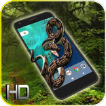 Amazing Snake On Screen  Phone - Terible Joke