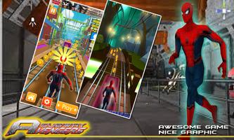 Subway Avengers : Spider-man Run স্ক্রিনশট 1