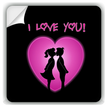 ”Cartoon Love Stickers