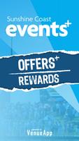 Sunshine Coast events+ Offers poster