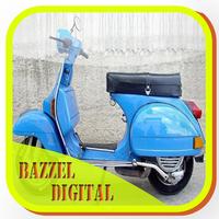 various modifications vespa scooters Cartaz