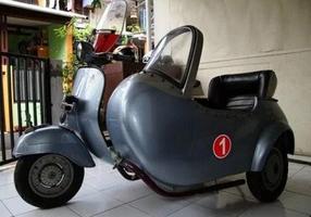 modified scooter vespa sidecar screenshot 1