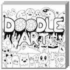 doodle art design ideas icône
