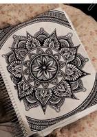 drawing zentangle art poster