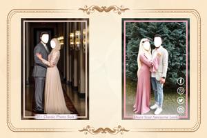 Muslim Couple Photo Suit Cartaz