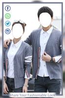 Stylish Couple Photo Suit imagem de tela 3