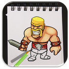 How to Draw Clash of Clans Advanced icon