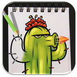 How to Draw Plants vs Zombies Advanced simgesi
