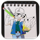 Learn How to Draw Pokemon Trainers APK